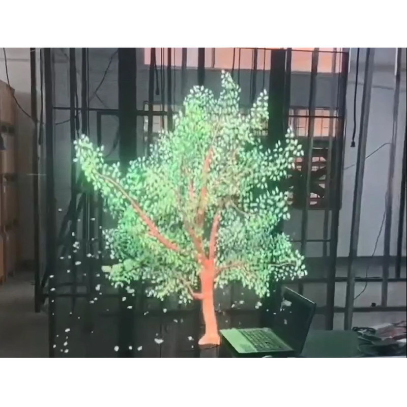 4K Slim Transparent LED Display Panel Multicolor High Definition