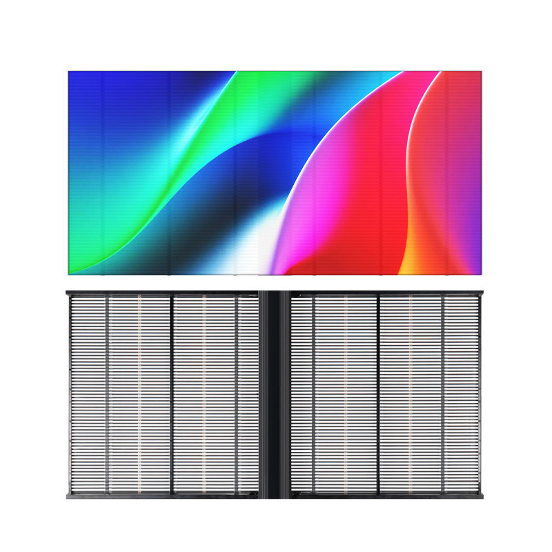 4K Slim Transparent LED Display Panel Multicolor High Definition