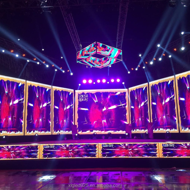 Praktyczny wynajem ekranów wideo, wodoodporny ekran LED do wynajęcia sceny