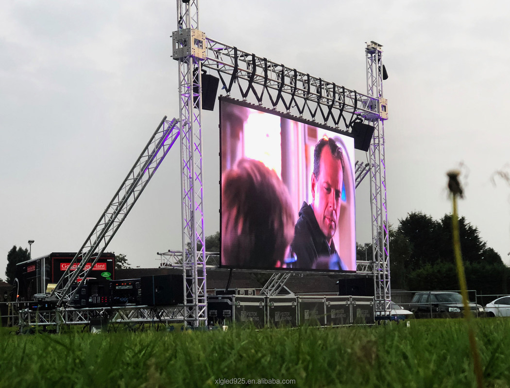 Praktyczny wynajem ekranów wideo, wodoodporny ekran LED do wynajęcia sceny