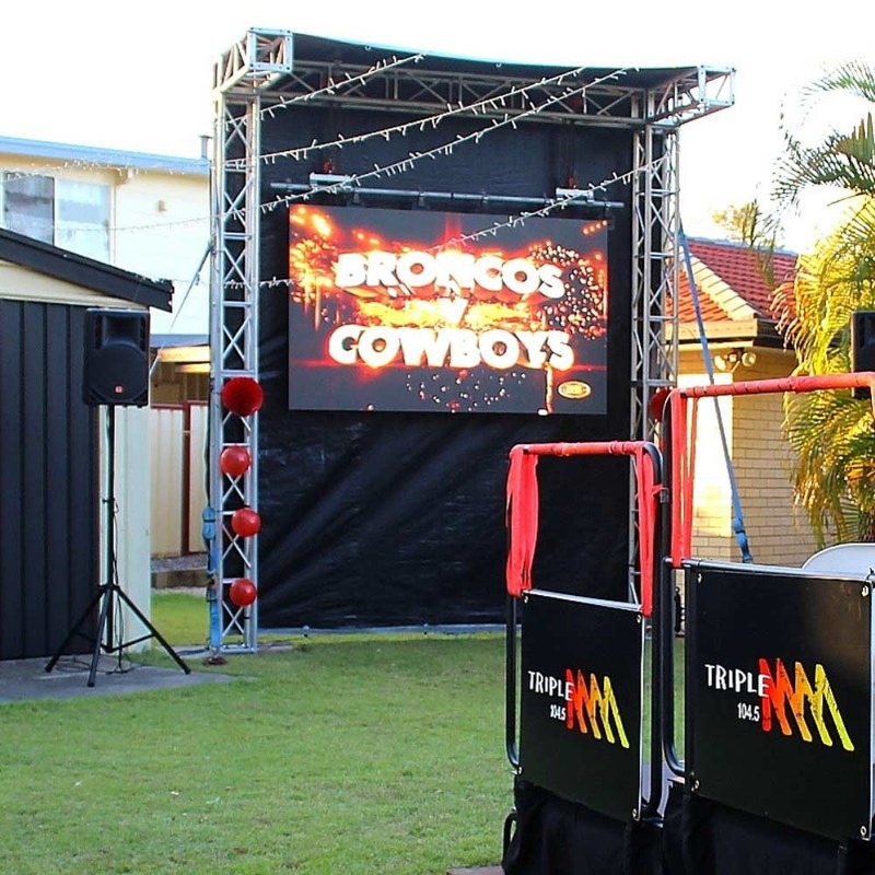 Wodoszczelny SMD Wynajem LED Display Wall Wielofunkcyjny pełnokolorowy