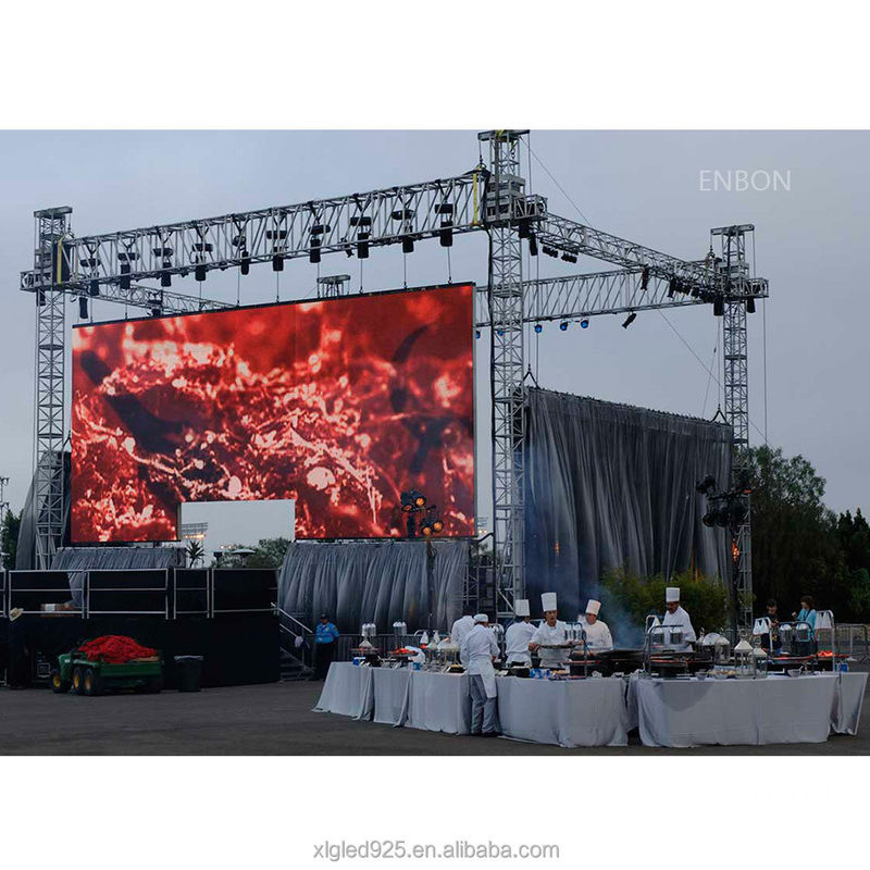 Wypożyczalnia na zewnątrz LED Display P2.97mm IP65 wodoodporny 5000cd/sqm