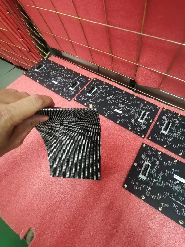 5V 60A Ekran widowiskowy LED zewnętrzny, wielobarwny panel LED Ekran zewnętrzny