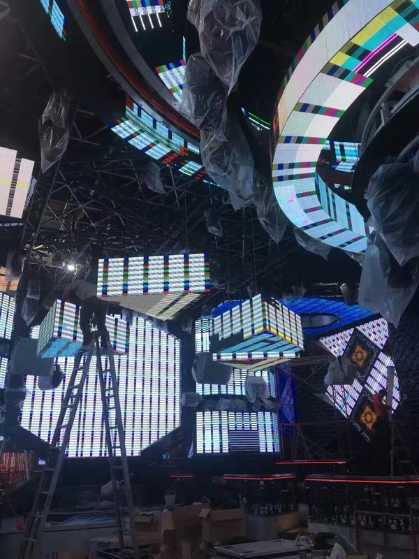 Etap Ekran LED w pomieszczeniach 500X500mm Kabinet P2.6 P2.9 P3.9 P5.95