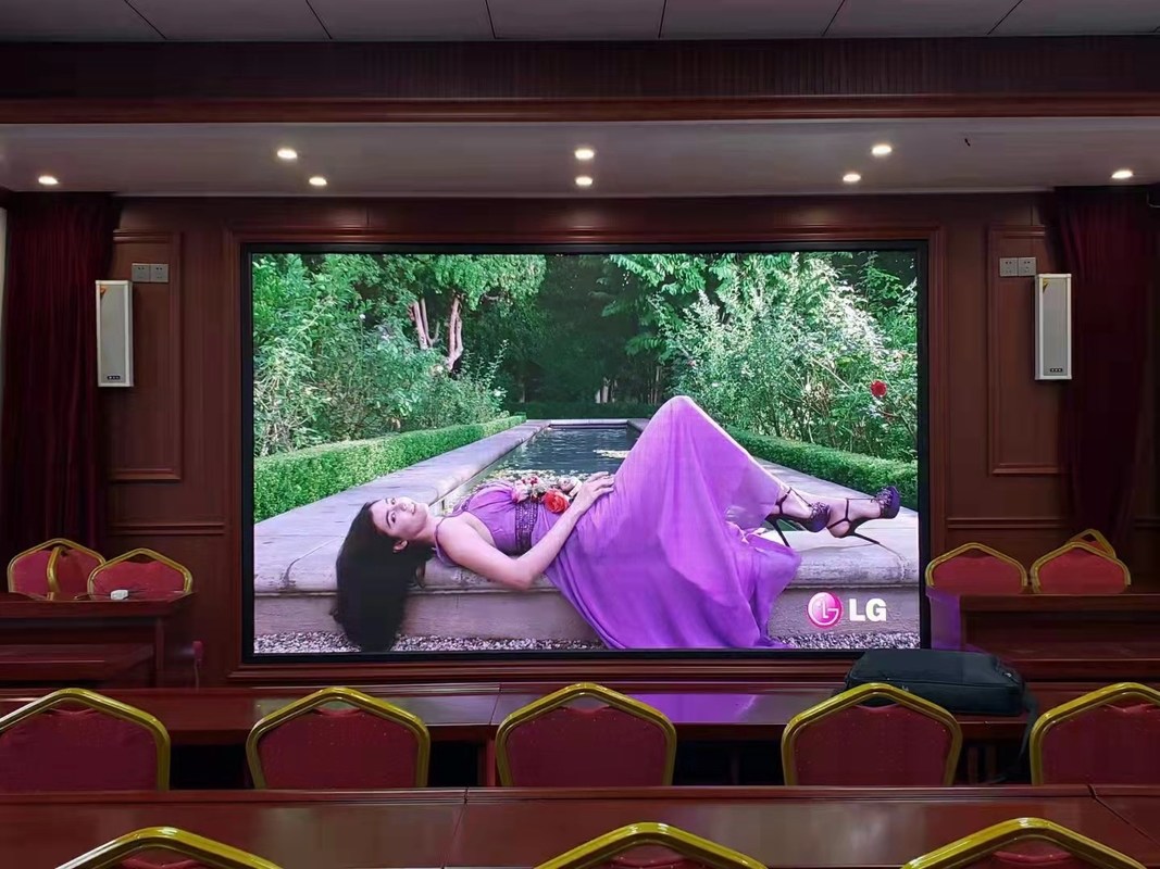 HD Reklama Ekran LED w pomieszczeniach pełnobarwny Jasność 16 bitów