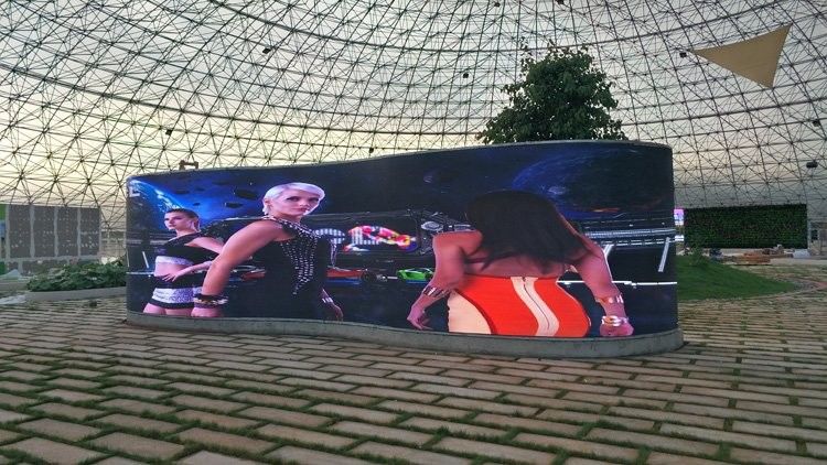 Wodoszczelny P3.91 LED Video Wall Display Wielobarwny Do Wewnętrznych Zewnętrznych