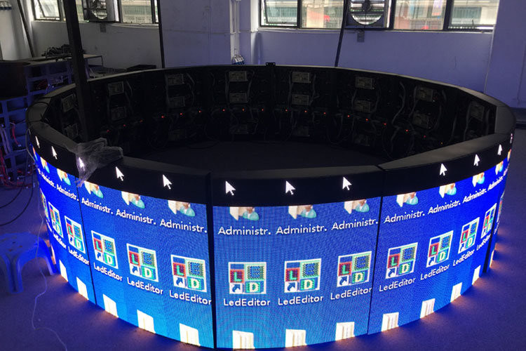 SMD1921 LED Wirtualny ekran produkcyjny Multiscene 3840HZ w pełnym kolorze