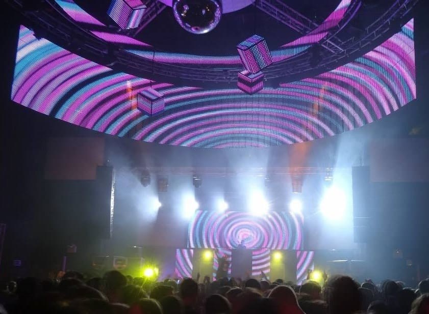 160x320mm Scene LED Video Wall For Events Wielofunkcyjny Elastyczny