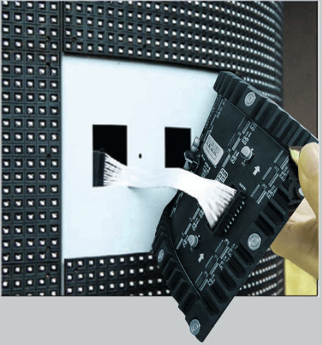 3840Hz IP65 Innowacyjna technologia ekranu, wielobarwna elastyczna ściana wideo LED