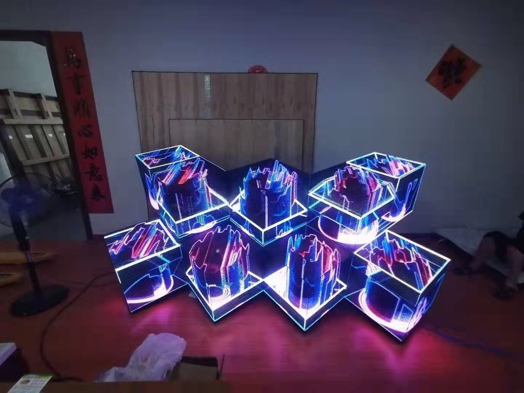 Lekki, elastyczny wyświetlacz LED, ściana ekranu wielobarwny, rozmiar pikseli 2 mm