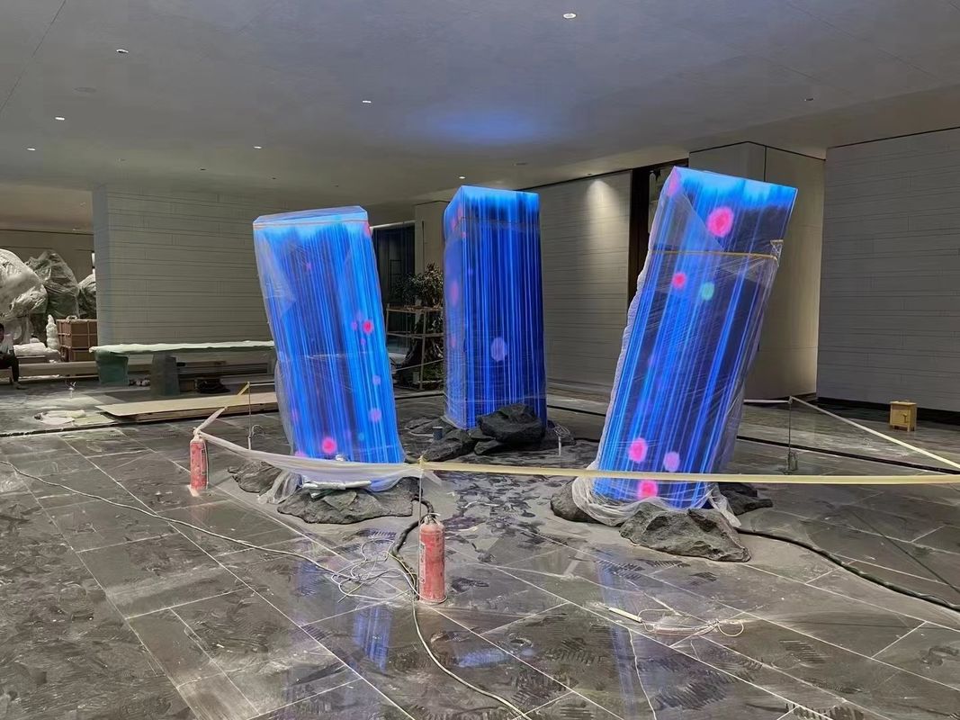 Bezproblemowy kąt wykrzywiony LED Video Wall, Ekspozycyjny LED Display Soft Module